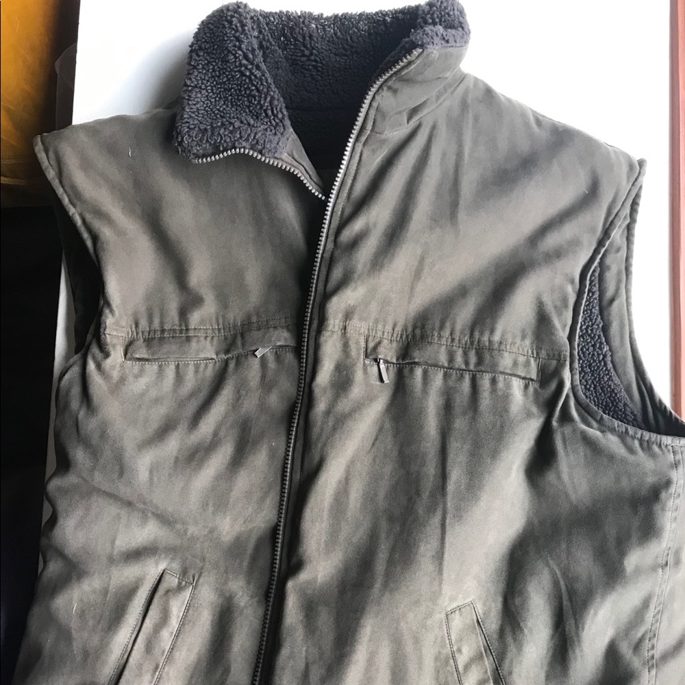 Cozy vest jacket